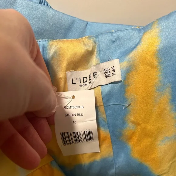 L’Idee Romance top and Tiered Maxi skirt set NWT 10 - Picture 7 of 7